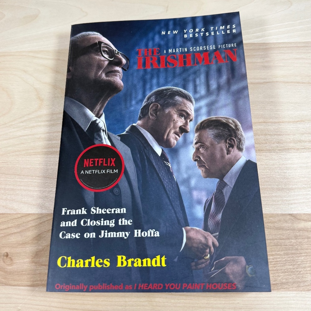 THE IRISHMAN MOVIE TIE-IN Trade Paperback GUCBuy 1 for $12, 2 for $20, 3 for $24